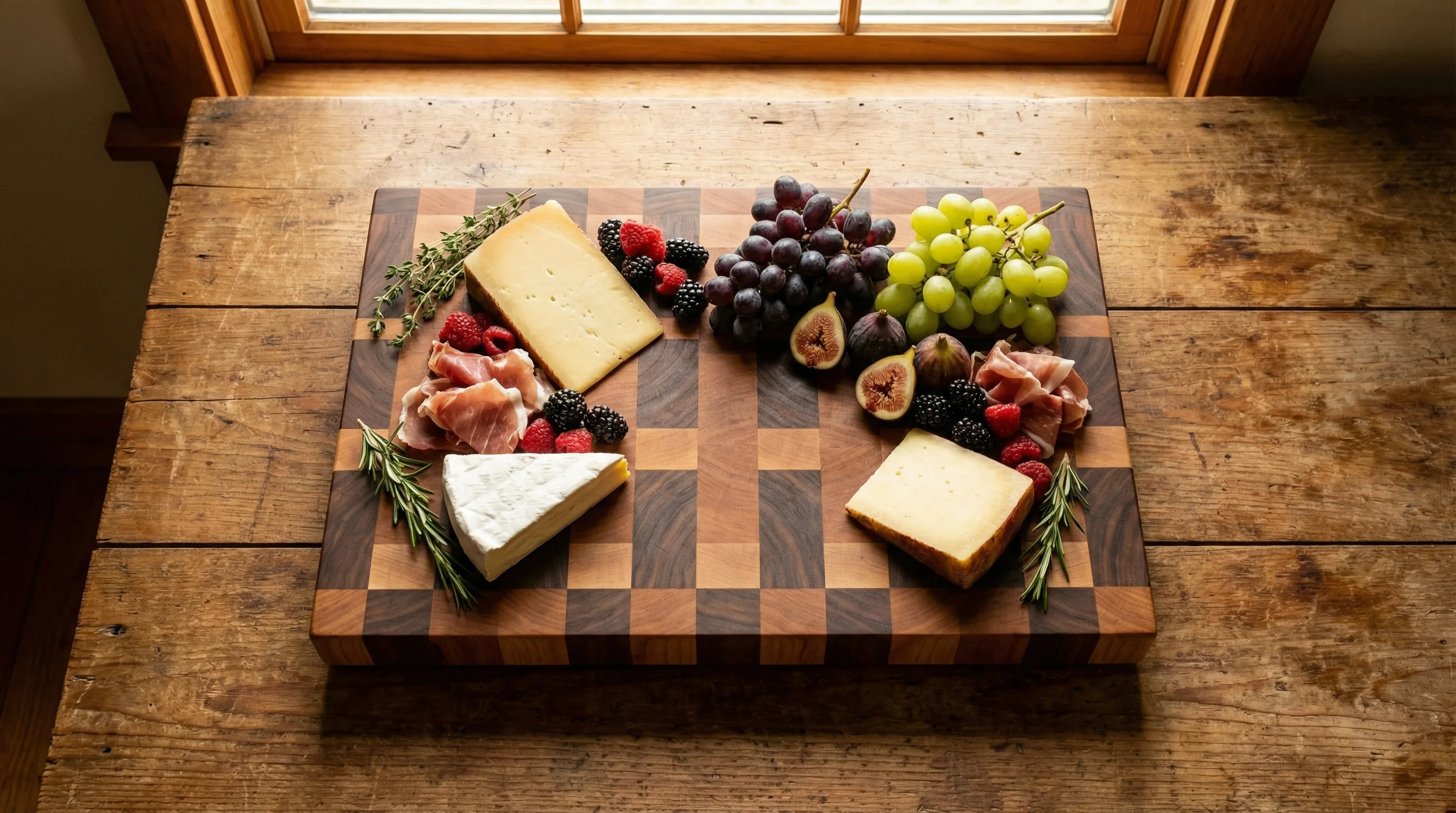 Handcrafted wooden cutting board by Stocksdale Custom Woodworking